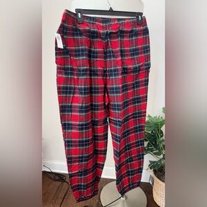 Old navy plaid pajamas size XL NWT